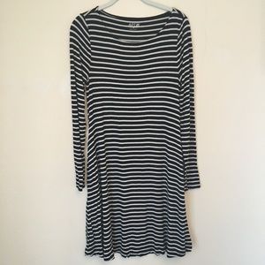 Apt 9 Striped Swing Dress